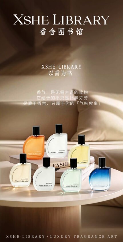 XSHE LIBRARY香舍圖書館女士香水持久留香淡香